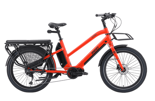 Electric for multiple riders at once Reid Cargo with two batteries